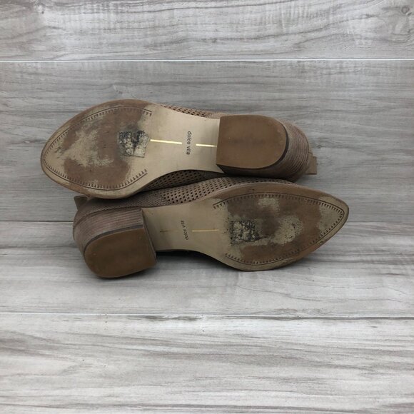 Dolce Vita Ankle Boots Women's 9.5 Brown Suede Slip On Booties - Picture 9 of 11